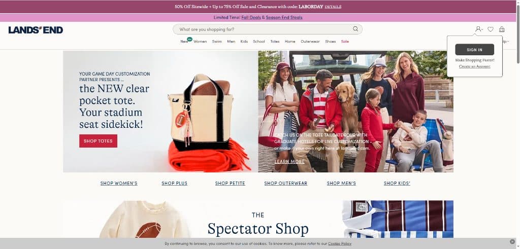 Lands' End Heritage Apparel & Gear