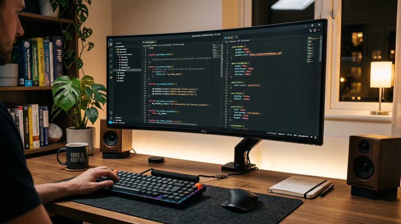 Custom WordPress Theme Development: From Starter Theme to Production-Ready - custom wordpress theme development guide guide by Sadab