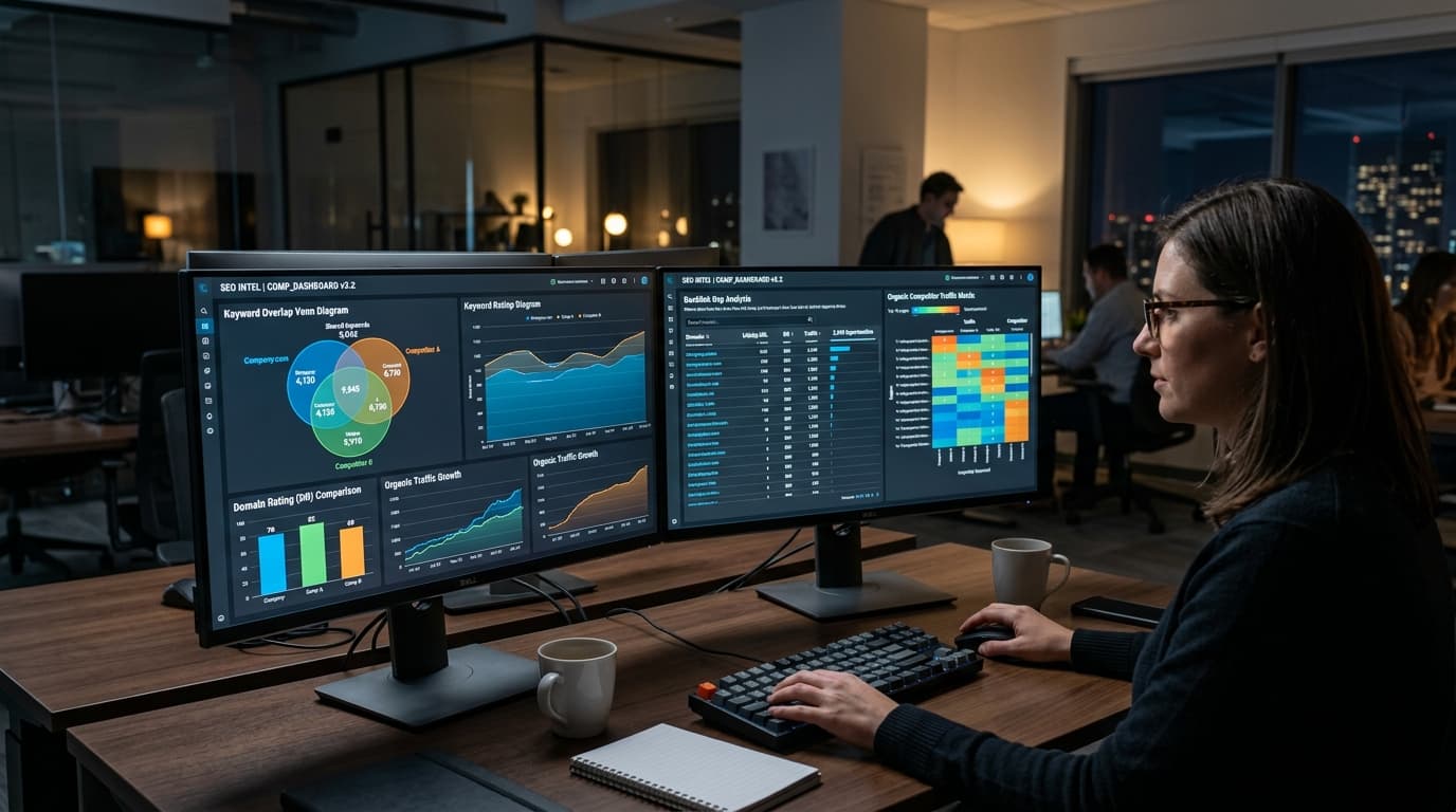 SEO Competitor Analysis: How to Reverse-Engineer Your Top Competitor's Entire Organic Strategy - seo competitor analysis reverse engineer strategy guide by Sadab