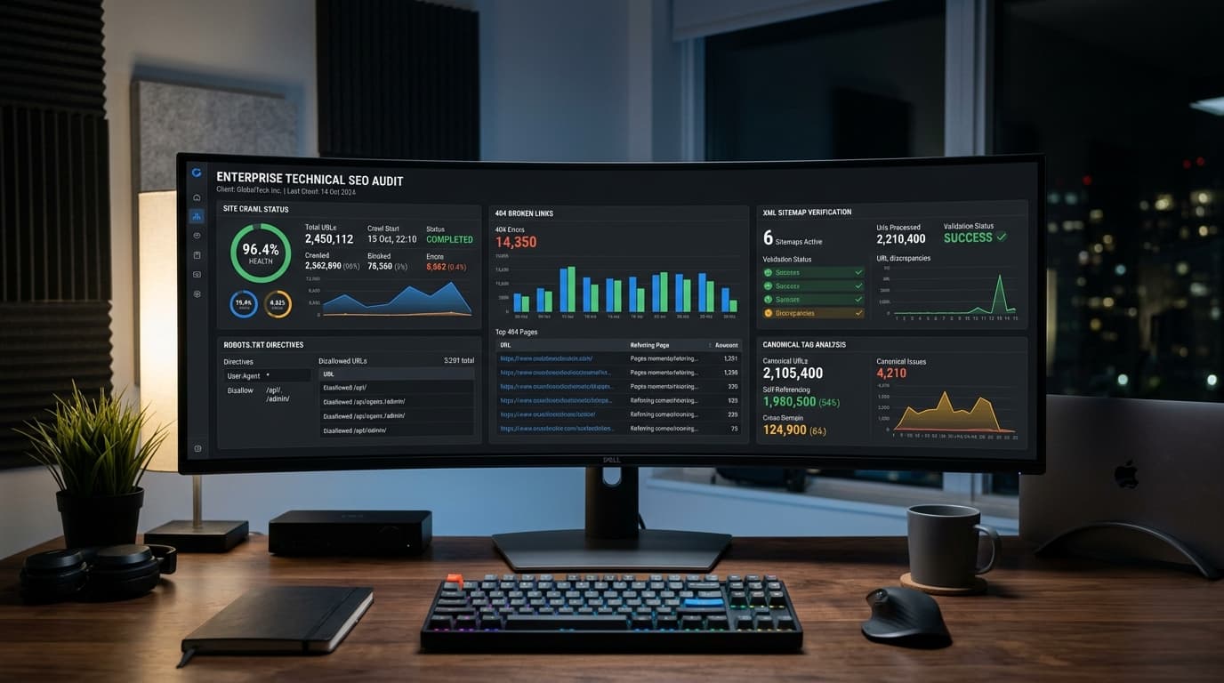 Technical SEO Audit Checklist: 47 Critical Items Enterprise Sites Must Fix Quarterly - technical seo audit checklist enterprise websites guide by Sadab