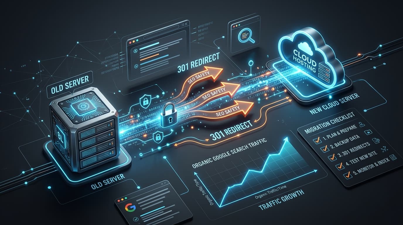 The Complete Website Migration Checklist: How to Redesign Without Losing SEO Rankings - website migration checklist preserve seo guide by Sadab
