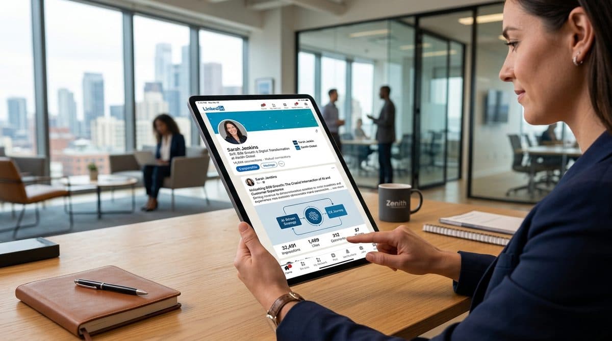 LinkedIn Executive & B2B Profile Scaling